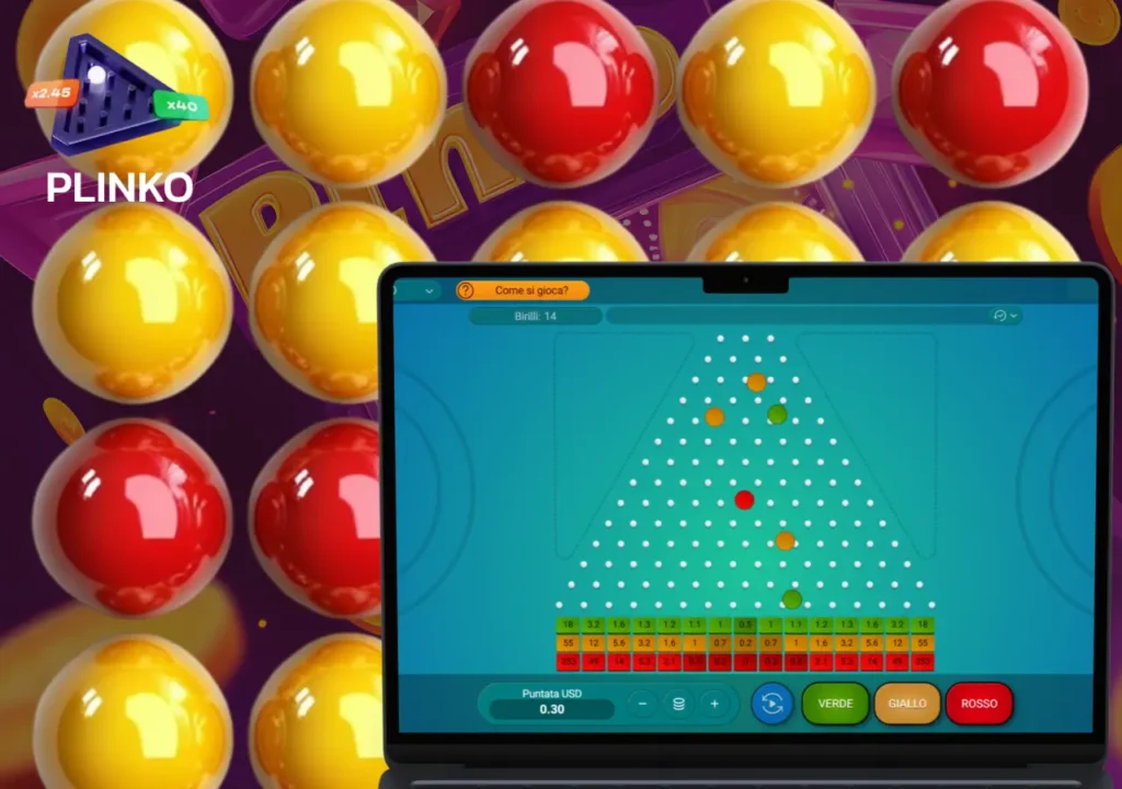 Informazioni principali sull'app Plinko: funzionalità, bonus e facilità d'uso.