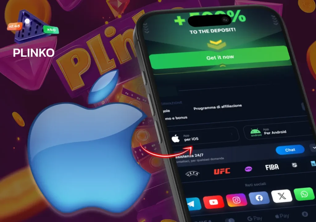 Come scaricare e installare l'app Plinko su iPhone e iPad.